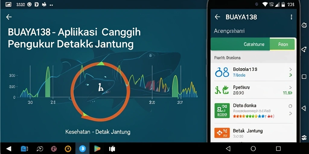 Tampilan antarmuka BUAYA138 yang sederhana dan informatif untuk detak jantung.