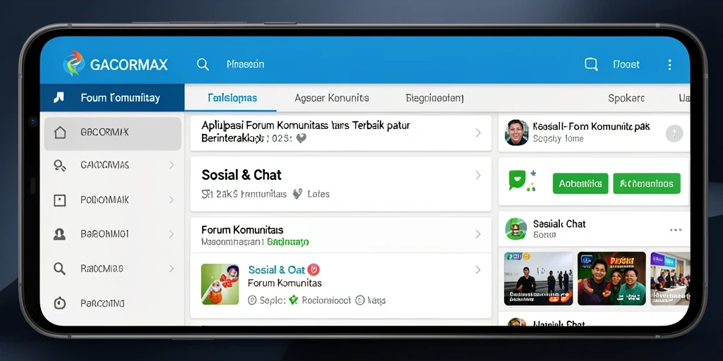 Tampilan antarmuka GACORMAX yang interaktif dan menarik.