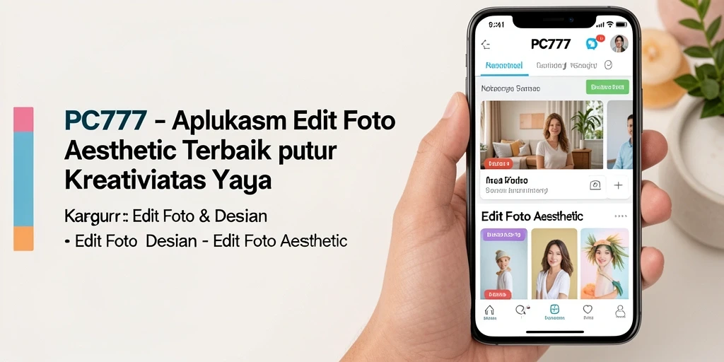 Tampilan antarmuka PC777 yang menarik dan mudah digunakan.